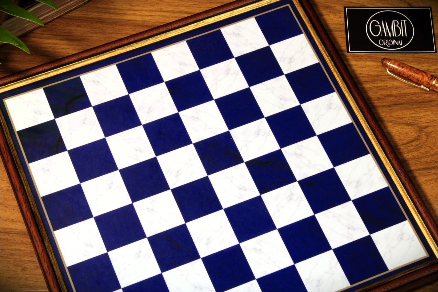 Jeu d'échecs Deluxe haut de gamme en métal et pierres semi-précieuses, échiquier en bois et pieds en métal de 32 cm