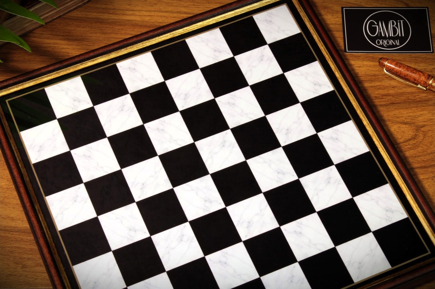 Jeu d'échecs Deluxe haut de gamme en métal et pierres semi-précieuses, échiquier en bois et pieds en métal de 32 cm