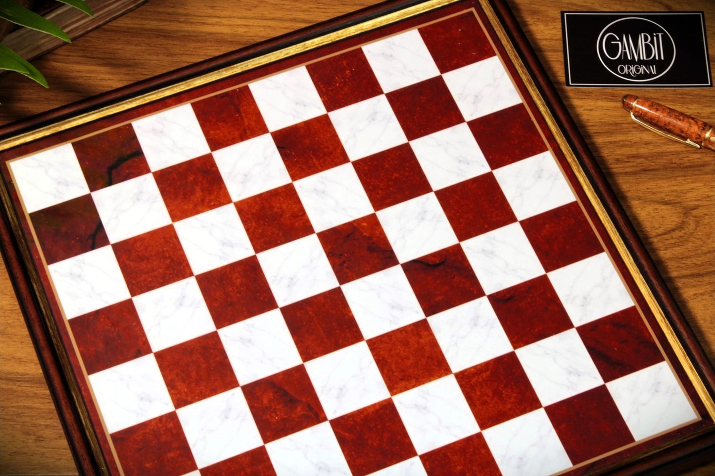 Jeu d'échecs Deluxe haut de gamme en métal et pierres semi-précieuses, échiquier en bois et pieds en métal de 32 cm