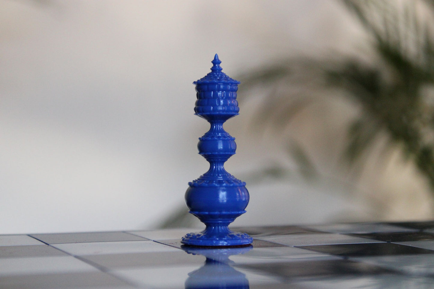 Pièces de jeu d'échecs Bleu Collection Héritage