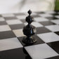 Pièces de jeu d'échecs Noir Collection Héritage