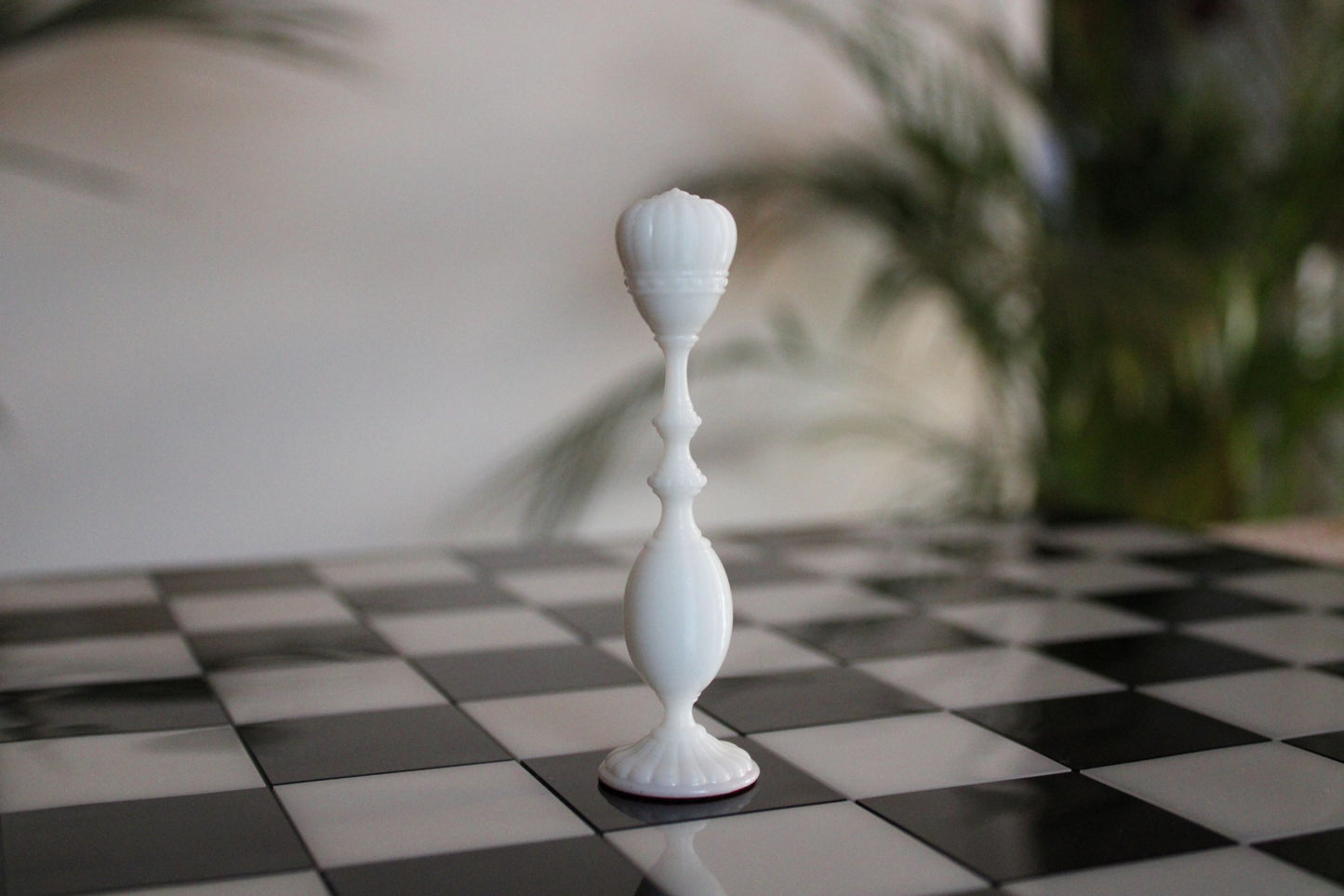 Pièces de jeu d'échecs Blanc Collection Charme