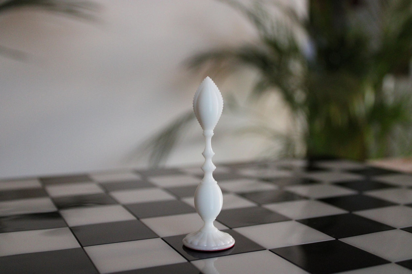 Pièces de jeu d'échecs Blanc Collection Charme