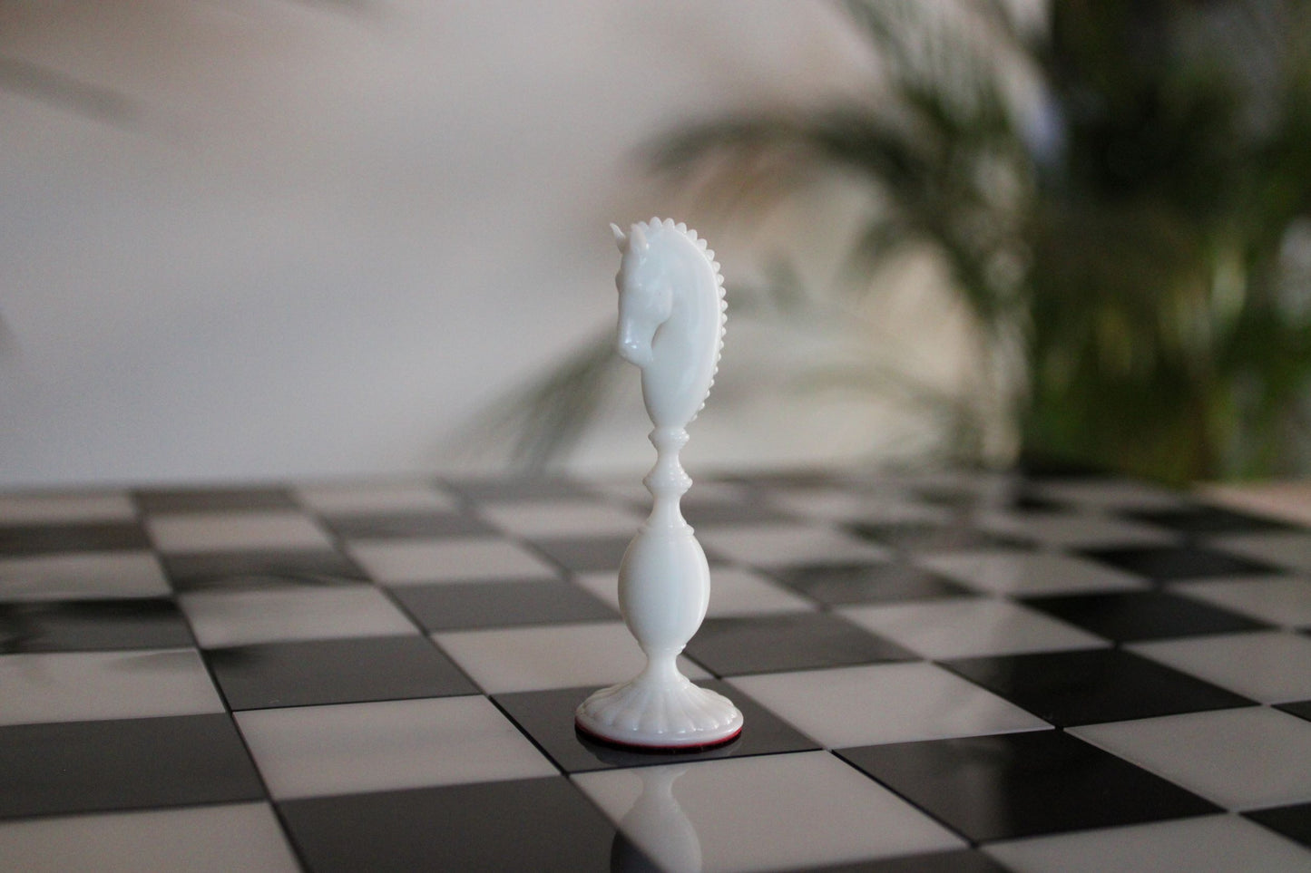 Pièces de jeu d'échecs Blanc Collection Charme