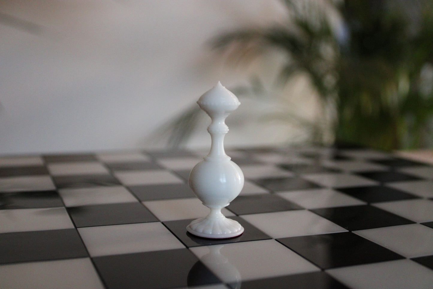 Pièces de jeu d'échecs Blanc Collection Charme