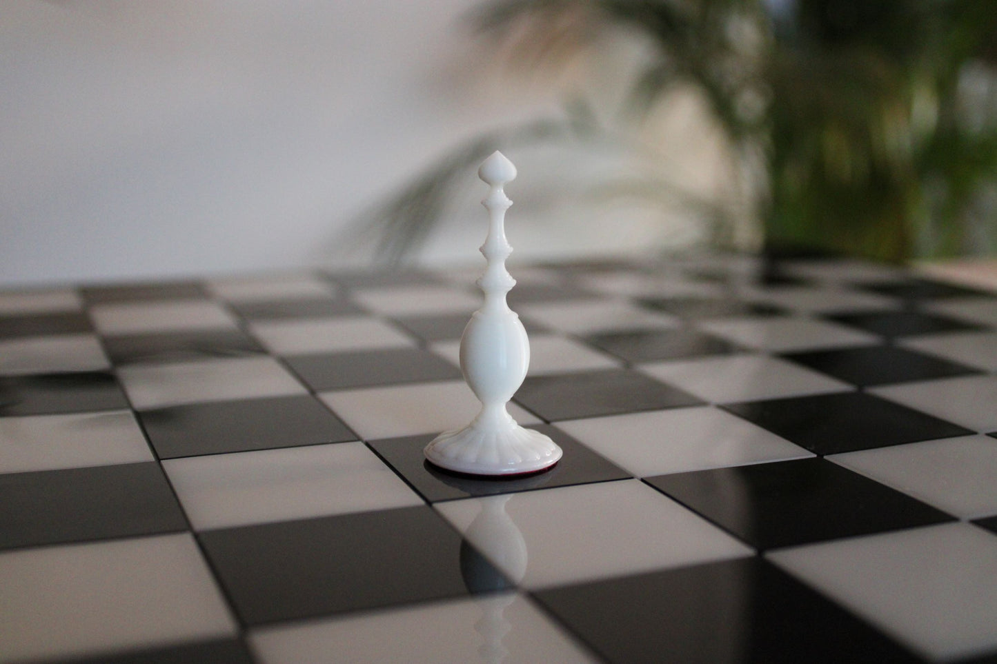 Pièces de jeu d'échecs Blanc Collection Charme